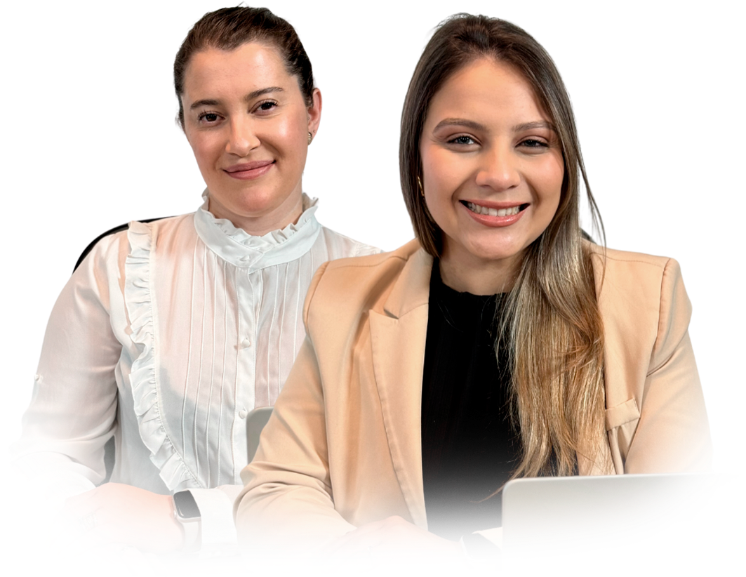 Professoras Franciele e Laiza