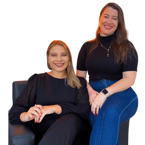 Professoras Caroline e equipe